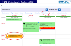 Ford Online Service Buchung (OSB) mit attRiBut DMS KfzPilot attRiBut, Autoaussoftware, autohandel branchensoftware, autohaus management software, Autohaus-Software, Autohaussoftware, Carmera, DATEV Expo, DATEV Marktplatz, DATEV Marktplatz Expo 2024, Dealer Management System Autohaus, Dealer Management System für Autohäuser, Dealer-Management-System, Dealer-Managementsysstem, Dealermanagementsystem, DMS, dms autohaus, dms autohaus software, Fahrzeughandel Software, FCA Autohaus Software, Ford Autohaus Software, kfz handel software, kfz werkstatt programm, Kfz-Betrieb Software, Kfz-software, Kfz-Werkstatt-Software, Kia, Kia Autohaus Software, Kia DMS, Kia MyService, MyService, Opel Autohaus Software, PSA Software Autohaus, software für autohändler, Software für den Autohandel, Software für Fahrzeughändler, software für kfz betriebe, software für kfz werkstatt, Software für Kfz Werkstätten
